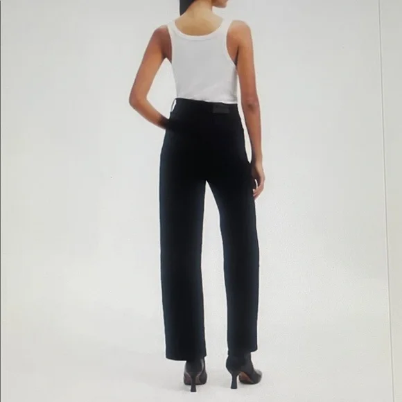 MADEWELL The Perfect Vintage wide-Leg Black Women's jeans - Picture 2 of 12